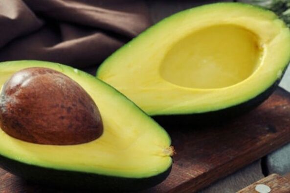 Epidermal sağlık için avokado